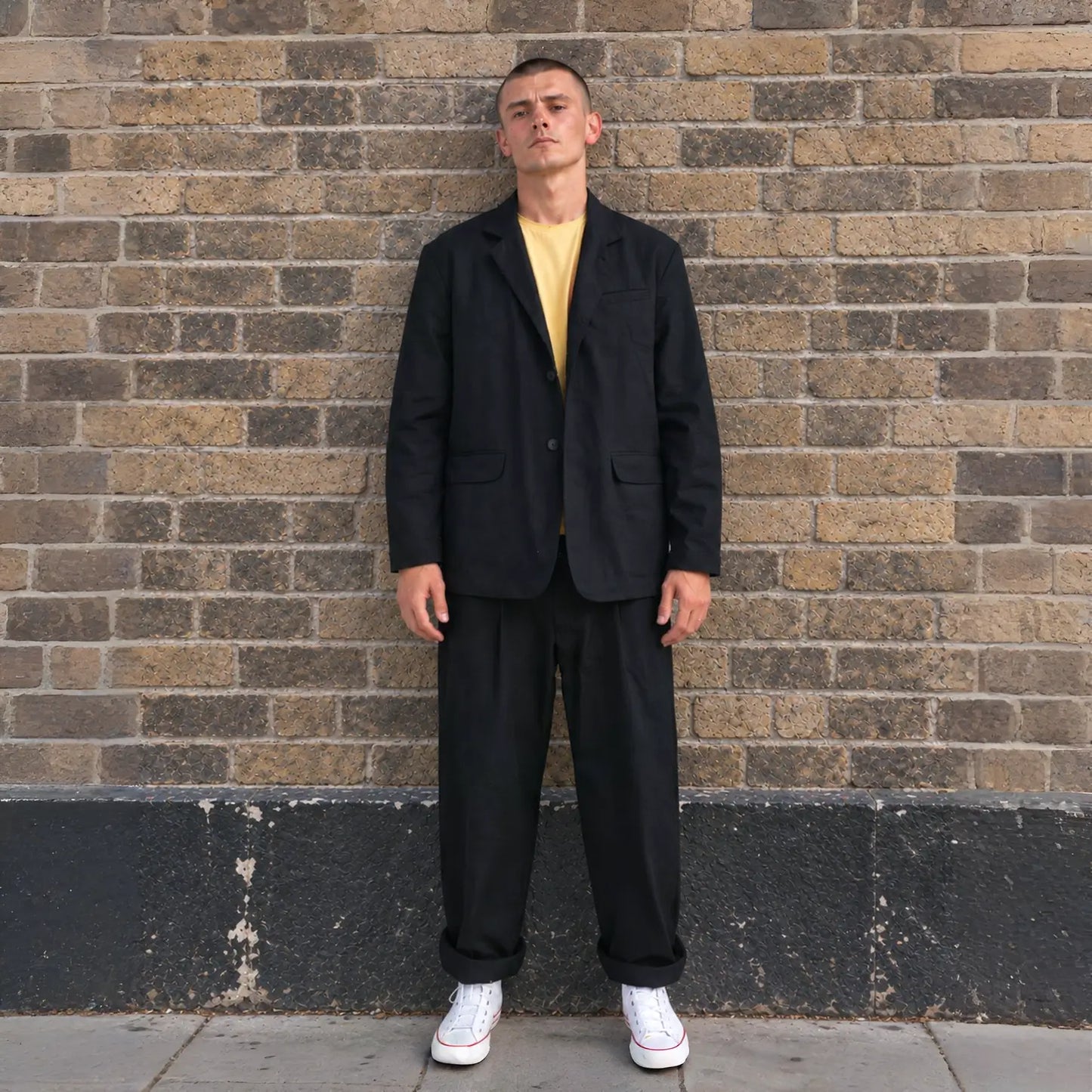Baxter Jacket - Cotton Canvas - Deep Ocean Blue