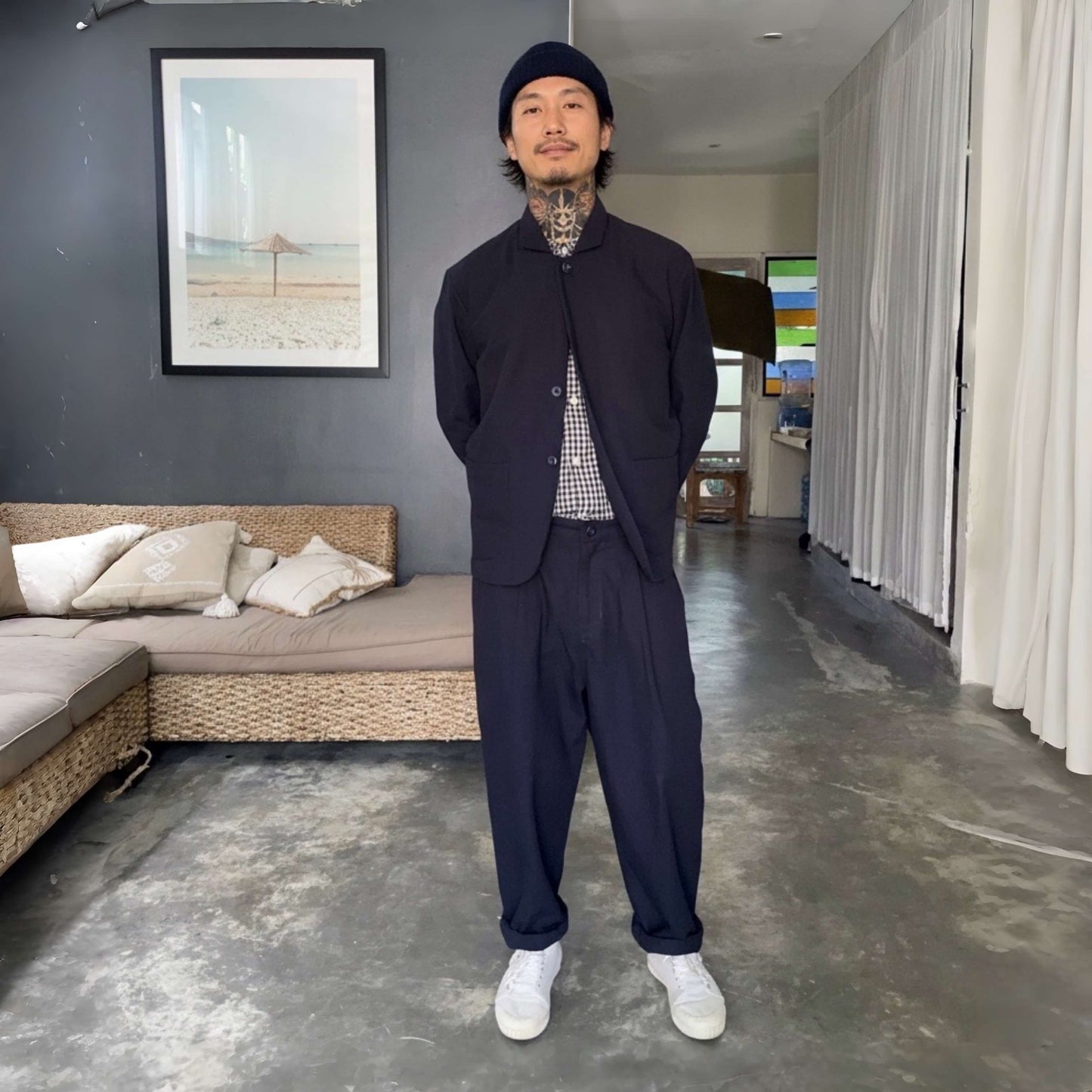 SP Pant - Cotton Canvas - Deep Ocean Blue
