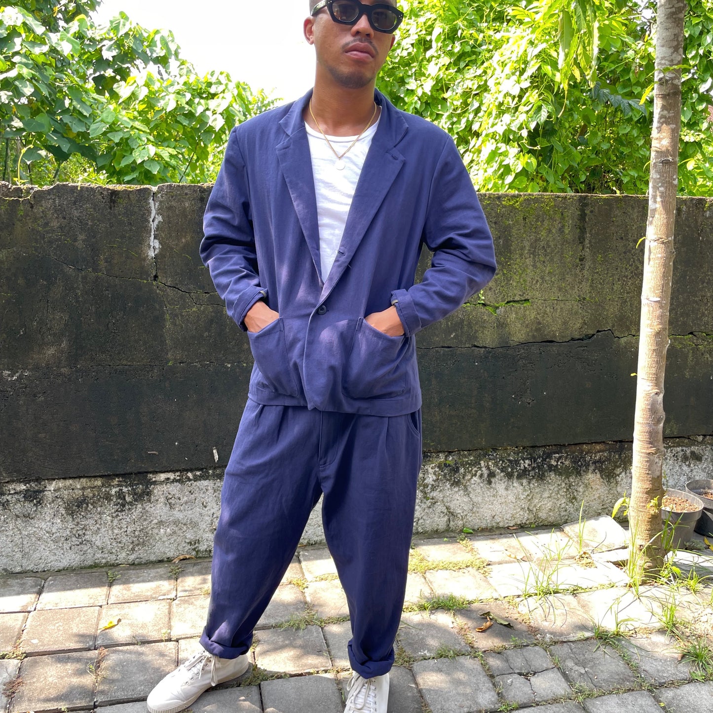 Tokyo Pant - French Blue