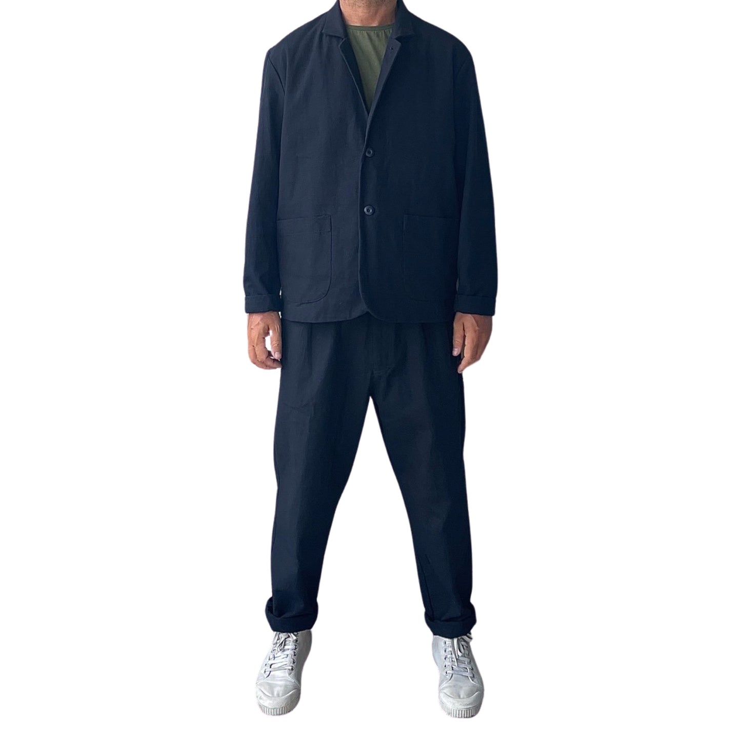 Tokyo Pant - Deep Ocean Blue