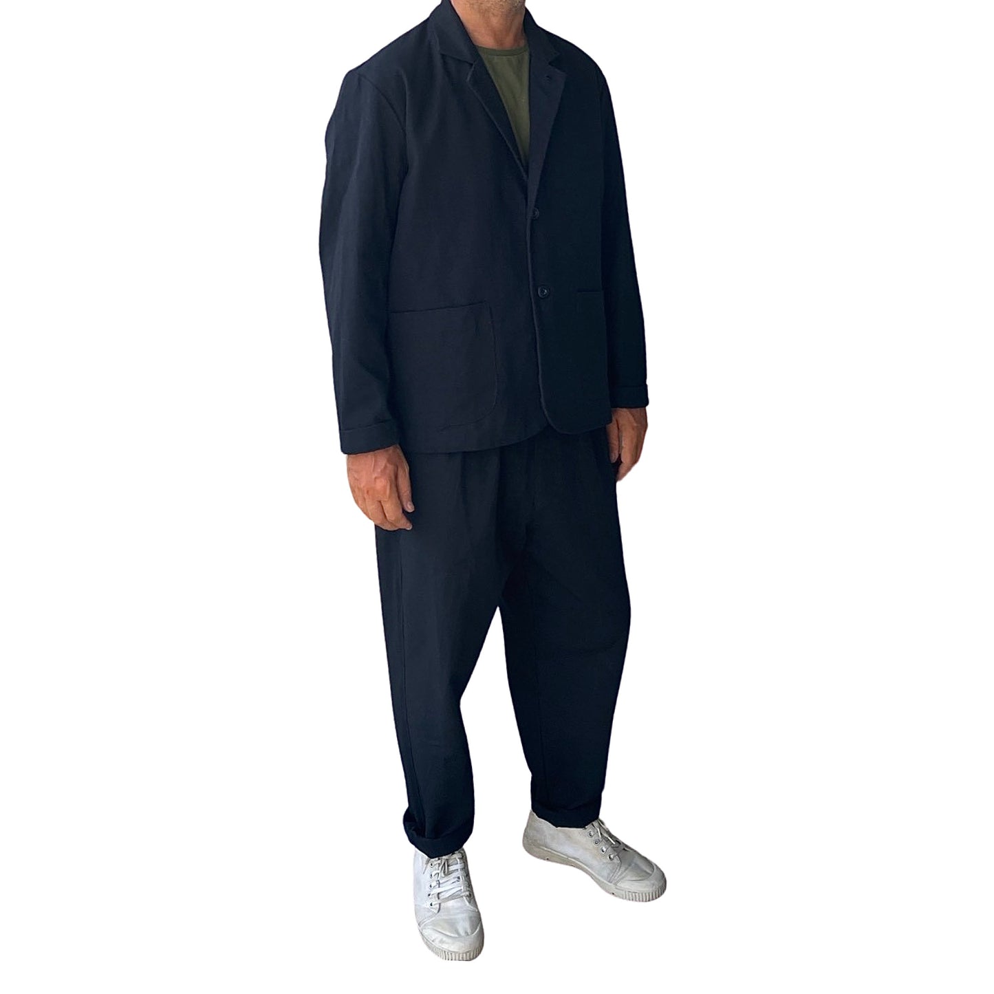 Tokyo Pant - Deep Ocean Blue
