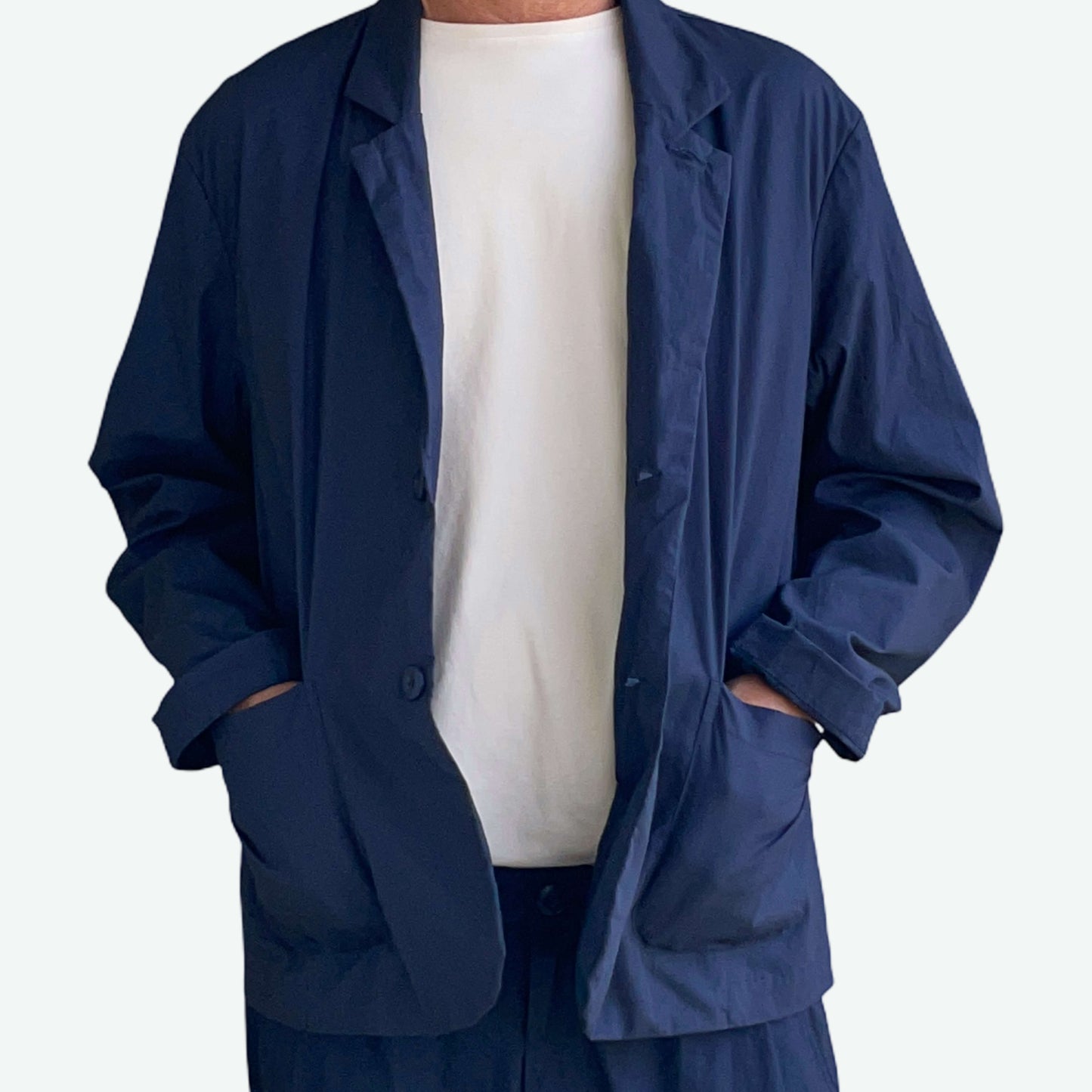 Tokyo Summer Jacket - Navy Blue