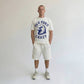 Vintage Eagle T-Shirt - Sugar/Blue