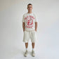 Vintage Eagle T-Shirt - Sugar/Red