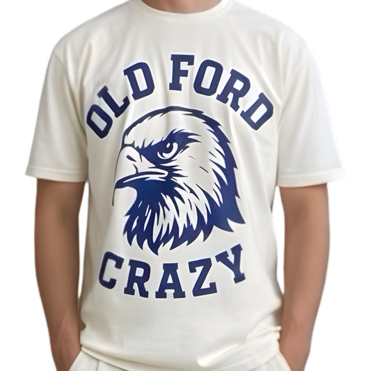 Eagle T-Shirt - Sugar/Blue