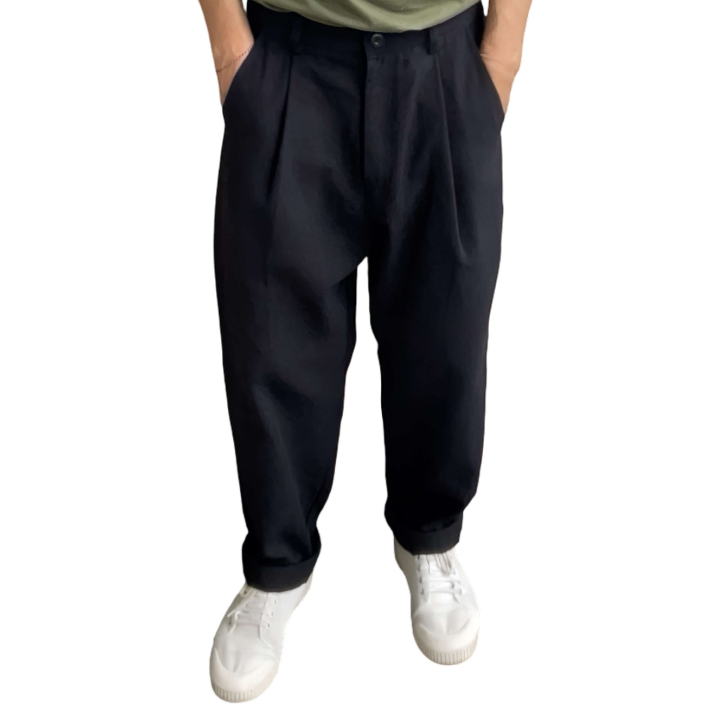 Globe Pant - Black Canvas