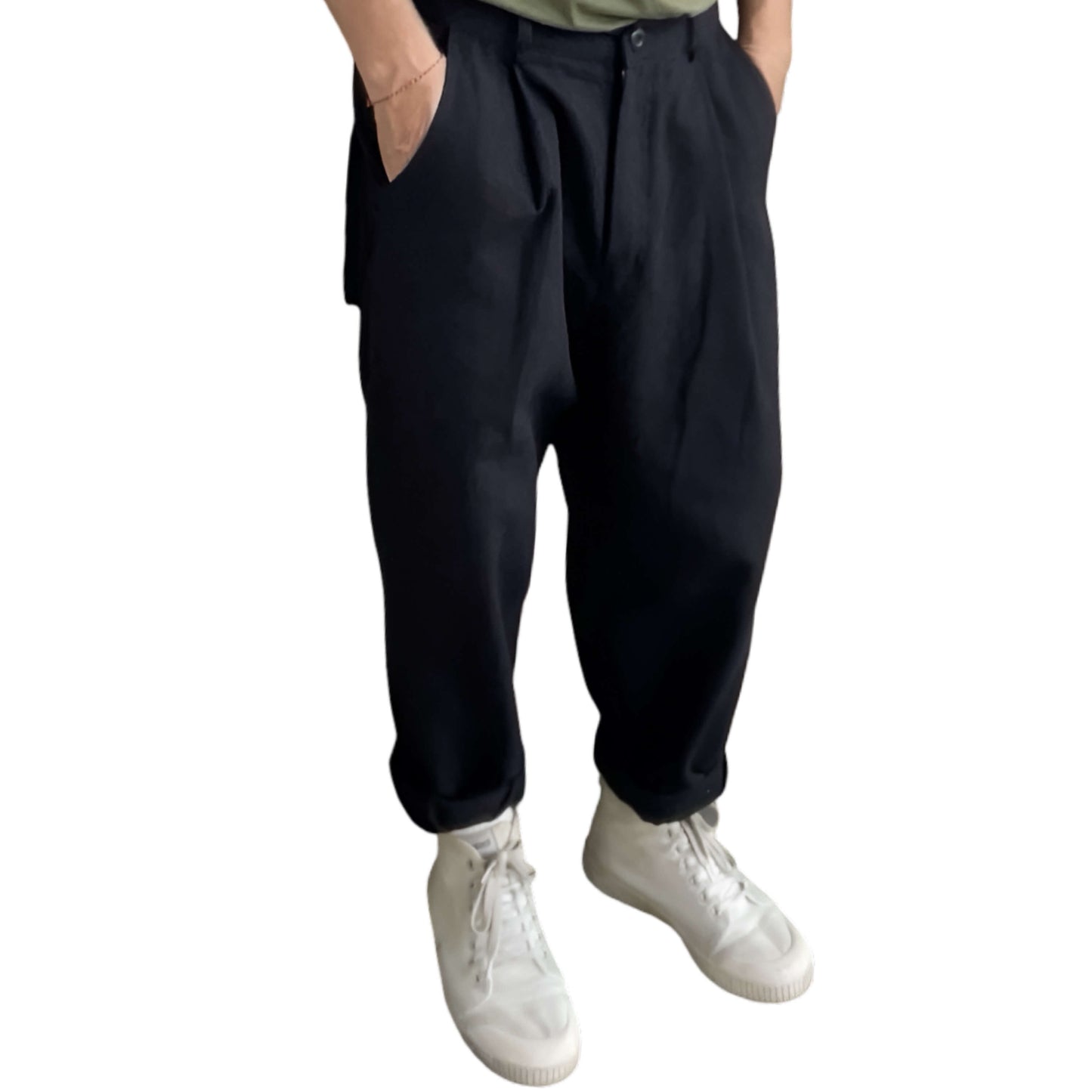 Globe Pant - Black Canvas