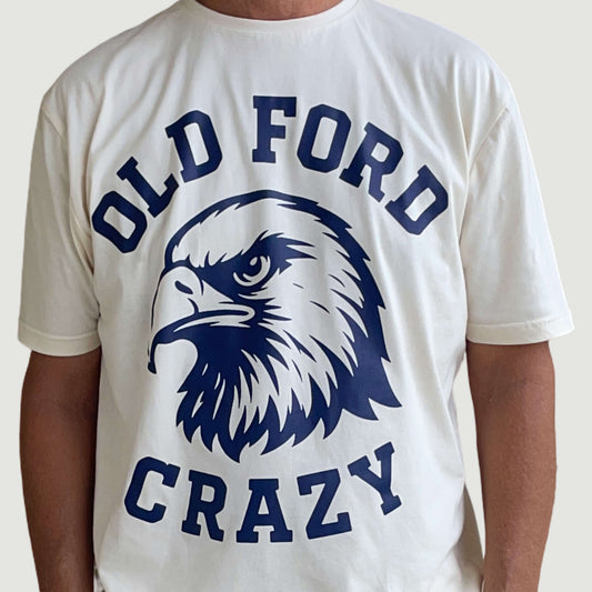 Eagle T-Shirt - Sugar/Blue