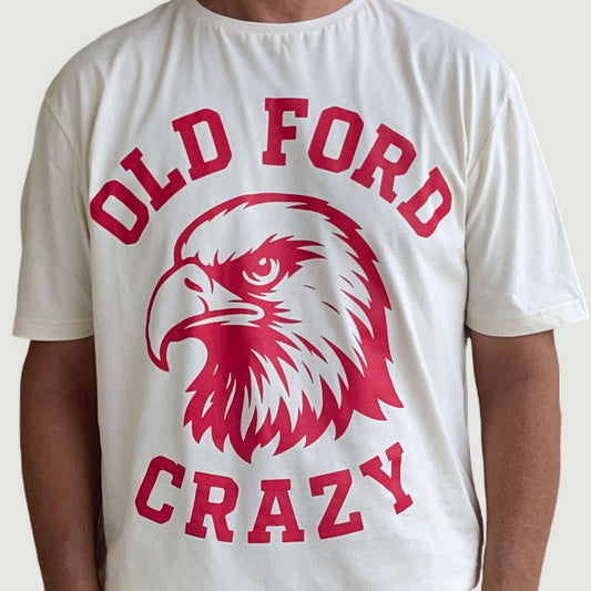 Eagle T-Shirt - Sugar/Red